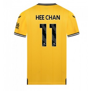 Wolves Hee-chan Hwang #11 Hemmatröja 2023-24 Kortärmad
